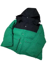 Giacca firmata Giacca invernale da uomo Piumini Lettera Ricamo Cappotto da donna Parka Design soprabito Giacca a vento con cappuccio caldo e spesso