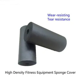 2 piezas Cubierta de esponja suave de la espuma de goma Equipo de gimnasia Accesorios Ejercicio Pastel de manos A￱ada de entrenamiento de peso pesado Foo265o