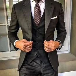 Men's Suits Blazers Classic Mens Suits Formal Business Male Blazer Slim Fit Wedding Groom Tuxedos 3 Pieces Jacket Vest Pants Set Costume Homme 220909