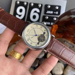 Luxury Watches for Mens Pate Philipp Men's Belt Leisure Large Flywheel Automatic Baida Watchwristwatches Fashion Watch Nautilus