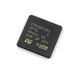 Nya ursprungliga integrerade kretsar STM32F205VFT6 STM32F205VFT6TR IC CHIP LQFP-100 120MHz Microcontroller