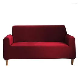 Coprisedie 2 posti Copridivano elastico universale aderente per divano da soggiorno Asciugamano antiscivolo
