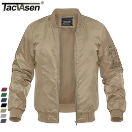 Мужские куртки Tacvasen Spring Baseball Jackets Мужские военные ветховые ветрящики походы Треккинговые рыбалки