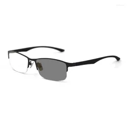 Gafas de sol Progressive multifocal miopía Presbyopia Lectura de lectura Men Mujeres miran cerca de las espectáculos -4.0- 4.0 L3
