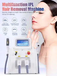 OPT Rimozione del tatuaggio Articoli di bellezza Pico 2in1 Macchina laser Tutti i colori della pelle Attrezzatura professionale per la depilazione permanente 532 755 1064nm