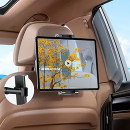 Auto-Rücksitz-Telefonhalter, Kopfstützenhalter für 4,7–12,9 Zoll große Pad-Rücksitzhalterung für Pad-Tablet-PC, Auto-Kopfstützenhalter