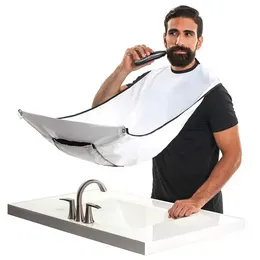 New Male Beard Shaving Apron Care Clean Hair Adult Bibs Shaver Holder Bathroom Organizer Gift for Man 909