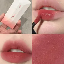 Lip Gloss Girl's Velvet Matte Lipstick Blush Waterproof Długo długość seksowna lipgloss Non-Stick Cup Tint Tint Cosmetic