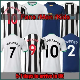 22 23 Soccer Jerseys Newcas BRUNO G. JOELINTON ISAK 2022 2023 NUFC UNITED MAXIMIN WILSON ALMIRON TRIPPIER Football Shirt top Men Kids sets uniforms