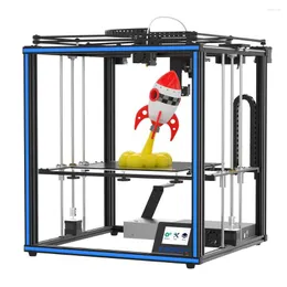 Impressoras Tronxy Impressoras 3D x5s APROMPRER OSG Guia de eixo duplo externo titan Extrusora impressão Filamento flexível TPU PETG ABS PLA SO ON