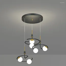 Pendant Lamps Moden LED Light For Kitchen Dining Room Lustre Lamparas De Techo Colgante Moderna Suspension Bedside Lamp