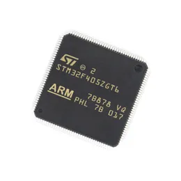 دوائر متكاملة أصلية جديدة STM32F405ZGT6 IC Chip LQFP-144 168MHz متحكم