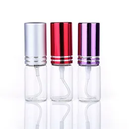Parfymflaska 20pcslot 5 ml 10 ml rese b￤rbar spray s prov tom containrar atomizer mini ￥terfyllningsbara flaskor 220909