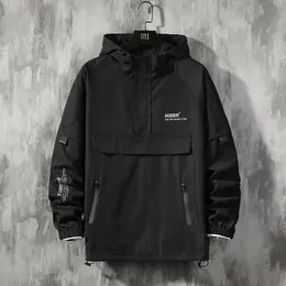 Men s Jackets Men Streetwear And Coats Hip Hop Harajuku Windbreaker Overcoat Mens Clothing 220909