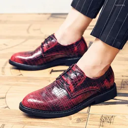 Dress Shoes Luxury Men Color Matching Fashion Designer Loafers Business Wedding Dance Formal Shoe Non-Slip Male Casual Boat