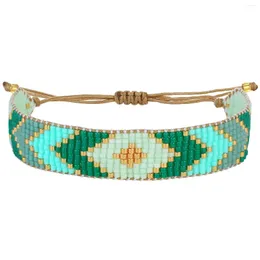 Braccialetti con ciondoli KELITCH importati dal Giappone Bracciale Miyuki colorato da donna Perline fatte a mano Amici Amicizia Gioielli Coppia braccialetto