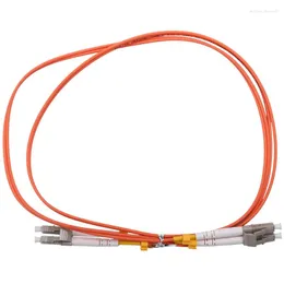 Lighting Accessories 1M Jumper Cable Duplex Multimode LC-LC LC To Fiber Optic Optical Patch Cord