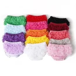 Fırfır Dantel Bebek Şortları Bloomers Bezi Kapak Yenidoğan Tutu Panties Bebek Kızlar Leopar Bebek Çocukları Kısa 20220912 E3