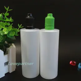 Manipulationssichere Kinderverschlüsse, 120-ml-Tropfflaschen aus Kunststoff mit langen, dünnen Spitzen für Flüssigkeiten