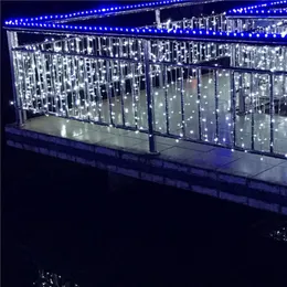 文字列Yiyang Led Fiesta de Navidad 300 Led 30m 220V Decoration Multolour Colorful String Light Wedding Year Party Decor。ランプ