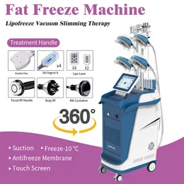 6 in 1 Silicone 360 Fat Freeze Cryo gestisce Corpo Dimagrante Macchina Criolipolisi Criolipolisis congelata Attrezzatura per la dissoluzione della cellulite340