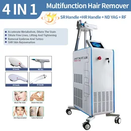 4in1 Beauty Equipment Ipl Laser Hair Removal Elight Opt Nd Yag Lazer Tattoo Removal