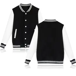 Mens Jackets Baseball jacket man Jassen mannen Effen Kleur Jas bomberjack jaqueta masculina inverno Single Breasted Harajuku veste sweatshirt 220912