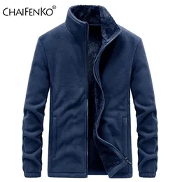 Mens Jackets CHAIFENKO Winter Fleece Jacket Parka Coat Men Spring Casual Bomber Military Outwear Thick Warm Tactical Army Jacket Men 220912