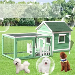 kennels pens Outdoor Courtyard Dog Houses Rainproof Small Medium Large Dogs Kennels Four Seasons Universal Cat Nest Rabbit Cage Pets Supplies 220912