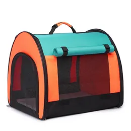 kennels pens Portable Pets Tent Dog House Kennel Playpen Cat Fence Crate For Cats Small Medium Dogs Outdoor Camping Dog Cage Pet Supplies 220912