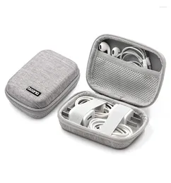 Storage Bags TUUTH EVA Travel Cable Bag Portable Digital Gadget Organizer Fits To Charger Data Line USB Electronic Accessories