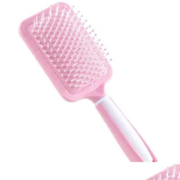ヘアブラシMtifunctional Head Combs Brush Home Striak Hair Curly Airbag MAS COMB PINK PERM BABY SCALP MASR DROP DERVILY 2021 PRO DHGXF