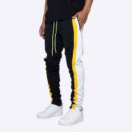 Pantaloni da uomo Pantaloni da corsa da uomo con cerniera Sport Fitness Collant da jogging Palestra Bodybuilding Pantaloni sportivi Allenamento Corsa da jogging Pantaloni da jogging T220909