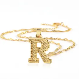 Pendant Necklaces L Dainty Initial For Women 26 Alphabet Chain Necklace From Az 18K Gold Plated Name Letter Charm Mens Sim Ffshop2001 Amxas
