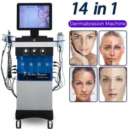 Spa kullanın hidro yüz makinesi dermabrazyon peelig cilt temizleme yüz tedavisi ultrason rf mikrodermabrazyon oksijen tabancası