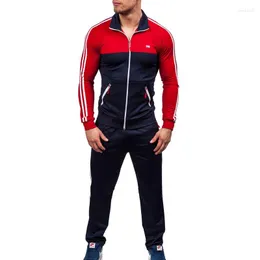 Erkek Trailtsits Zogaa Erkek Giyim 2022 Klasik Mens Trailsuit Casual Moda Sweat Siyah Beyaz 2 Renk Sweatheruit Plus Boyut S-3XL Spor Salyası