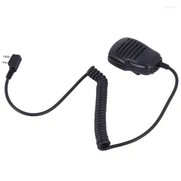 Walkie talkie 2 pin mini pspeaker microfoon voor baofeng uv-5r uv-82 bf-888s tweeweg radio