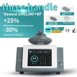 Single Handle RF DLS-EMSLIM Portable Electromagnet Emszero Muscle Excitations fat body Shaping Machine