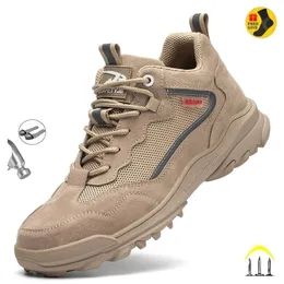 Botas Isolamento 6kV Sapatos de segurança Men Antismsash respirável soldagem de soldagem de aço de dedo do dedo dedo calçados masculinos à prova de punção 220913