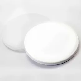 9 cm Sublimation Blank Keramik Untersetzer wei￟er Keramik -Untersetzer W￤rme￼bertragung Drucken Custom Cup Matte Pad Thermal Coasters 0913
