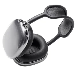 AirPods için Max kulaklık aksesuarları katı silikon sevimli koruyucu kulaklık kapağı Apple kablosuz şarj kutusu şok geçirmez kasa