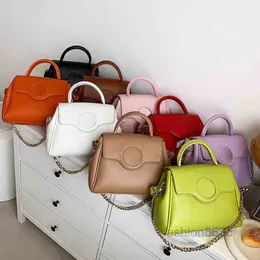 Evening Bags Spring and Summer New Women Handbag Single Shoulder Bag Messenger Chain Bag Women's Bag Candy Color 220426Multi Pochette