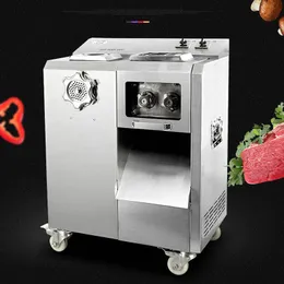 Restaurant kitchen electric meat grinder/Commercial use meat grinders slicers/Fully Automatic vertical meat grinders