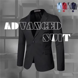 Men's Suits Blazers Suit Clothing Luxury Jacket Elegant Leisure Free Delivery For Men Red Blazer Wedding Festival Designer 220912