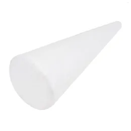 20pcs/set White Creative Styrofoam Foam Ornament Cone Shape Diy