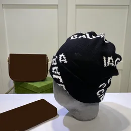 Beanie / Skull Caps Chapéu de malha Designer Beanie Moda Luxo Letra Impressa Beanies Cashmere Quente À Prova de Vento Boné de Beisebol Multi Chapéus Homens Mulheres Street Style Caps W