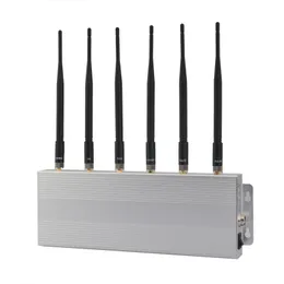 Cell Phone Signal Jam mer With 8 Bands 2G 3G 4GLTE Mobile Phone Signal Block er with Wifi 2.4G Used In Indoor