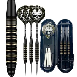 Dart Professional Archer Dardos 22 Grams Steel Tip Black Brass Fat Set 220913