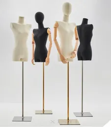 Yeni Stil Dressmening Düz Omuz Mankenli Kadın Model Platform Kumaş Satılık