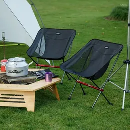 Camp Furniture Naturehike Camping YL06 Mondstuhl, tragbar, ultraleicht, zusammenklappbar, Aluminiumlegierung, Outdoor, Picknick, Angeln